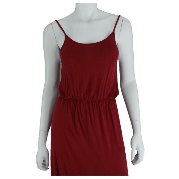H&M Divided Burgundy Maxi Dress - Picture 2 of 3
